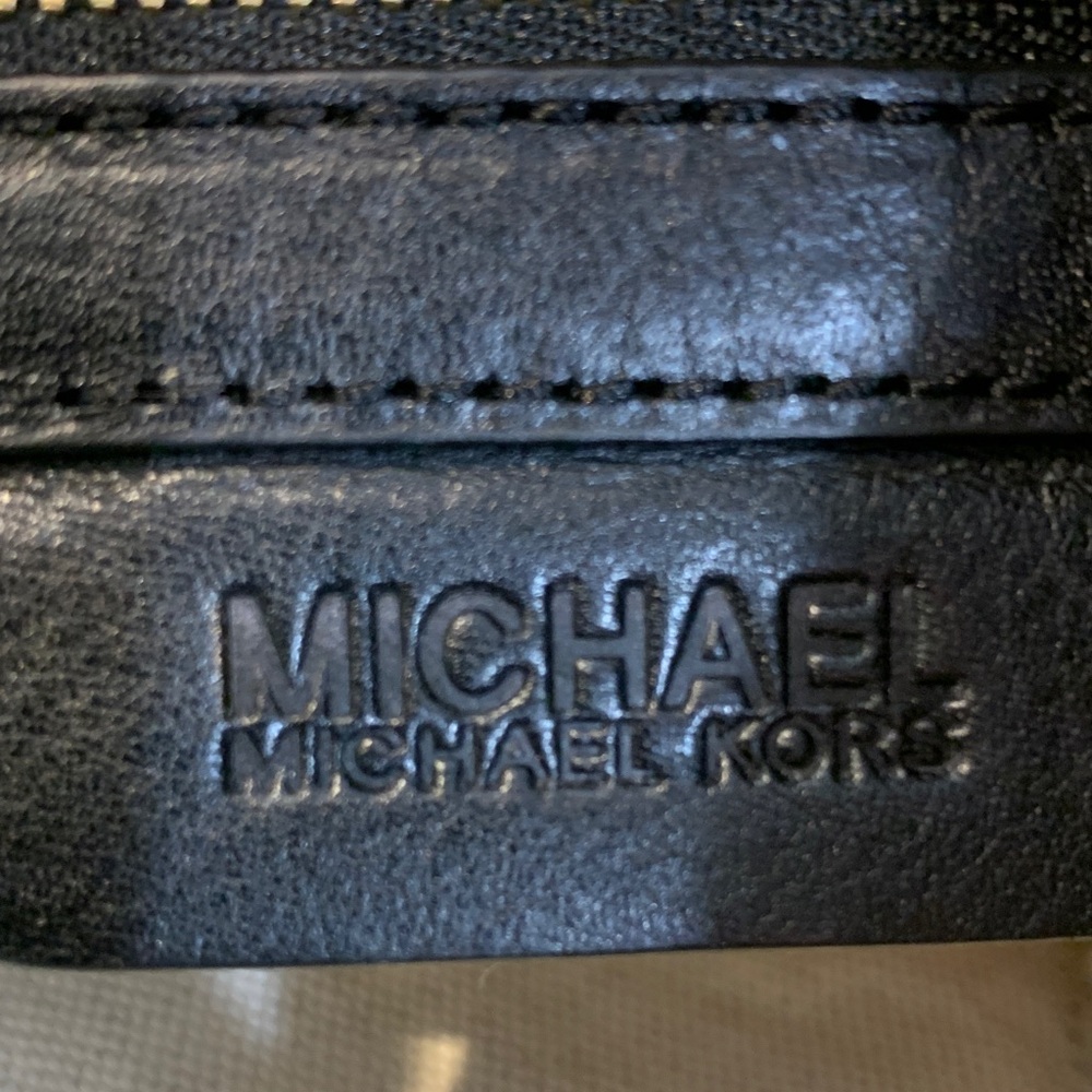 Michael Kors Black Leather Hobo Bag - Picture 3 of 4